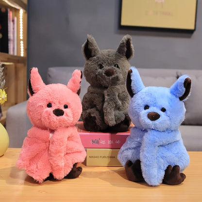 1pc 24CM Cartoon Bat Plush Toy Dark Elf Cute Bat Baby Soft Personality With Sleep Storytelling Plush Toy Gift For Children Kids