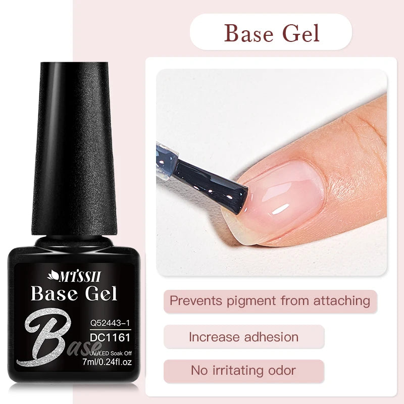 Mtssii 6ML Chocolate Color Gel Nail Polish Brown Semi Permanent UV Gel Autumn Winter Popular Soak Off Nail Art Gel Varnishes
