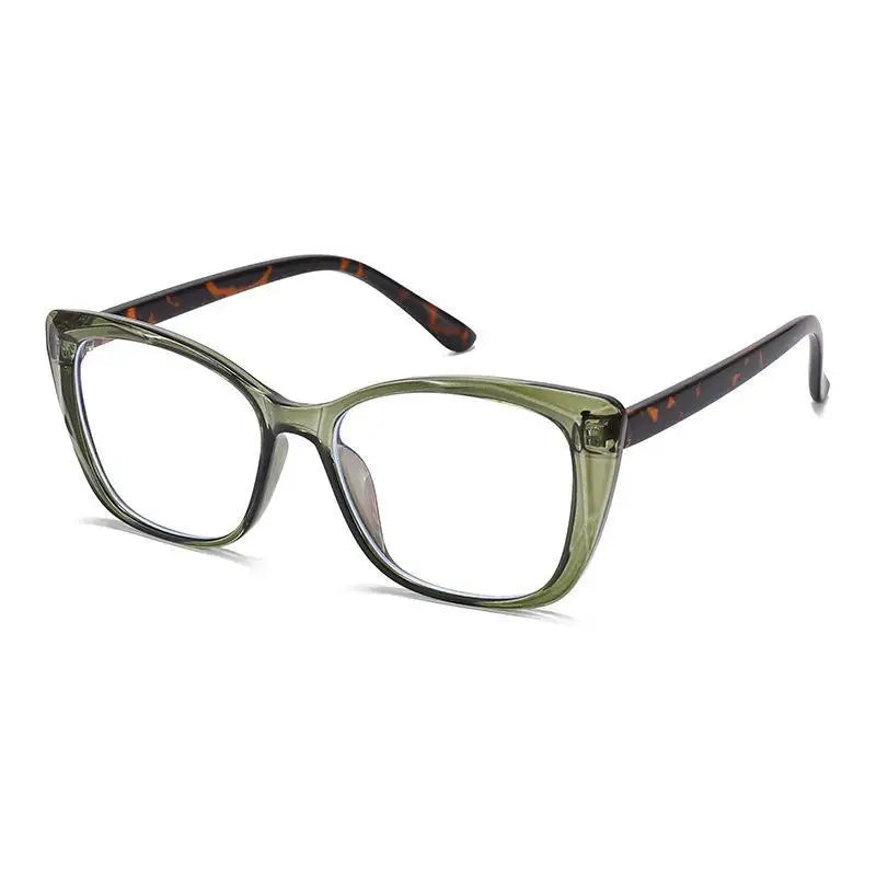 New Fashion Vintage Gradient Eyeglasses For Nearsightedness Anti Blue Light Myopia 2022 Unique Transparent Cat Eye Glasses Frame