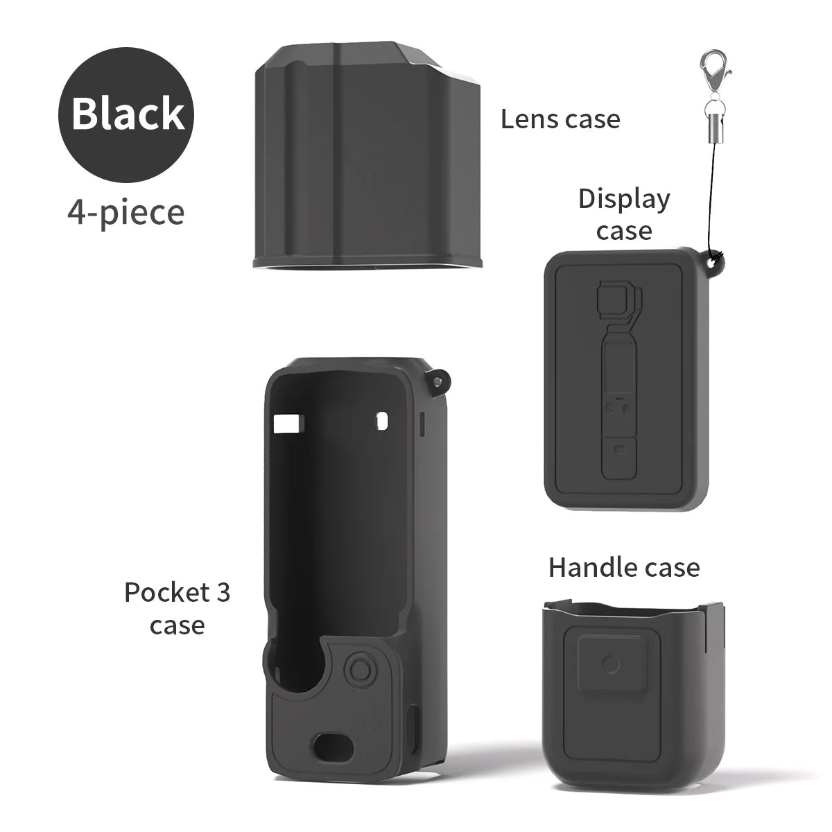 Silicone Case for DJI OSMO Pocket 3 Protective Cover Pocket3 dji Accessories Quality Material case for Osmo Pocket 3