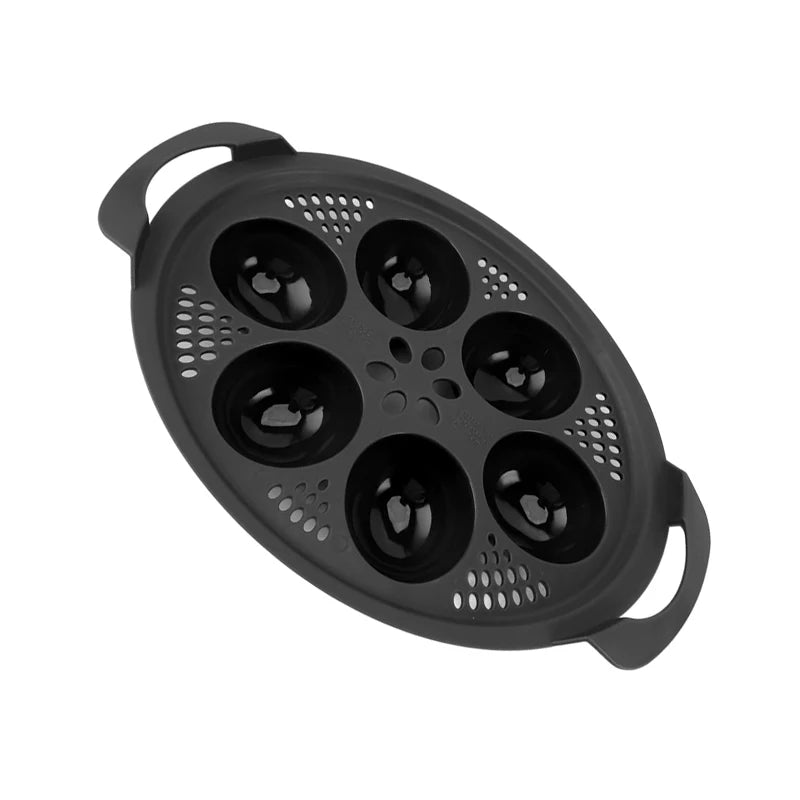 6 in1 Egg Cooker for Thermomix TM5 TM6 TM31 Eggs Poachers Steamer Bowl Mold Tray Boiling Pot Kitchen Baking Mould Cooking Tool