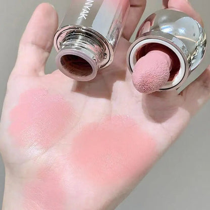Liquid Blusher Contracts Cheek Face Blush Makeup Waterproof Long-Lasting BrighteningHydrating Liquid Blush Beauty Makeup Tools