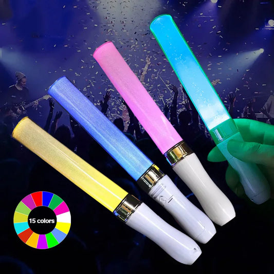 Lightstick Kpop Light Glow Stick Luminous Support Rod Concert Glow in The Dark Glowing Material Idol Concert Party 응원봉