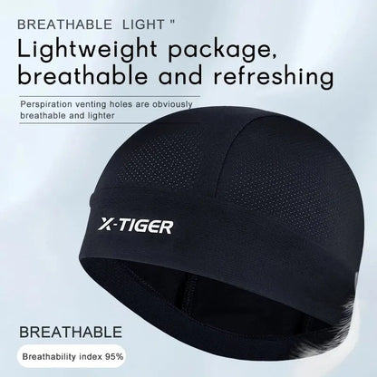 X-TIGER Summer Sun Protection Cap Cycling Cap Sports Arm Cover Protection Sleeve Cycling Sun Protection Combination Pack