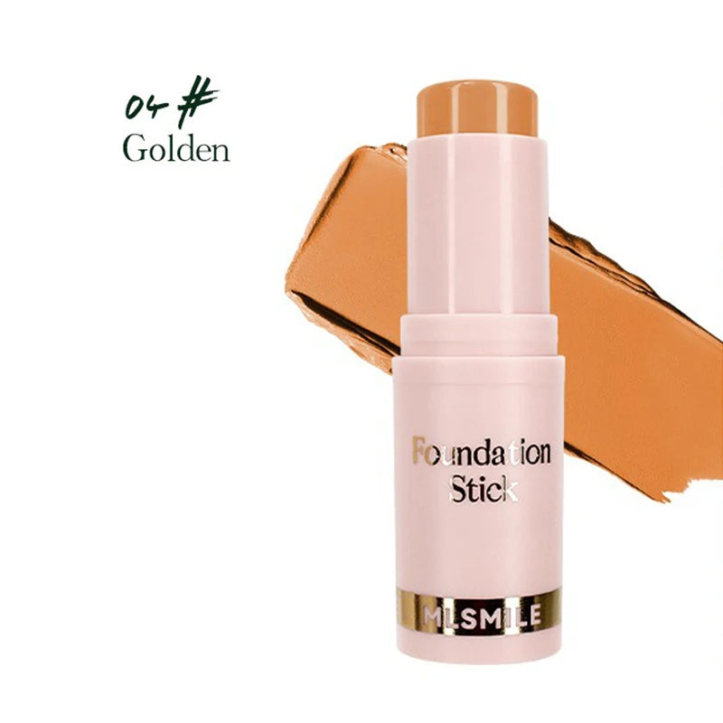 Face Makeup Stick Foundation Cream 6 Color Moisturizing Full Coverage Dark Skin Tone Natural Matte Concealer Professional Makeup