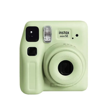 Classic Fujifilm Instax Mini SE Camera Auto-focusing Wrist Strap Birthday Christmas For Girl Mini White Edge Photo Paper select