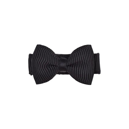 RIBBON BOWS Mini Ribbon Hair Bows Clip for Girls Bangs Hairgrips Covered Safety Bows Headwear Kids Head Claw Accessories