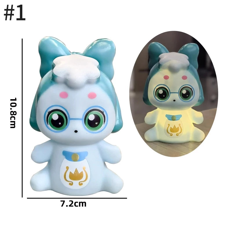 Mini Panda LED Lamp Easter Rabbit Panda Party Souvenirs Gifts Office DeskHome Decor Christmas New Year 2026 Gift Night Light