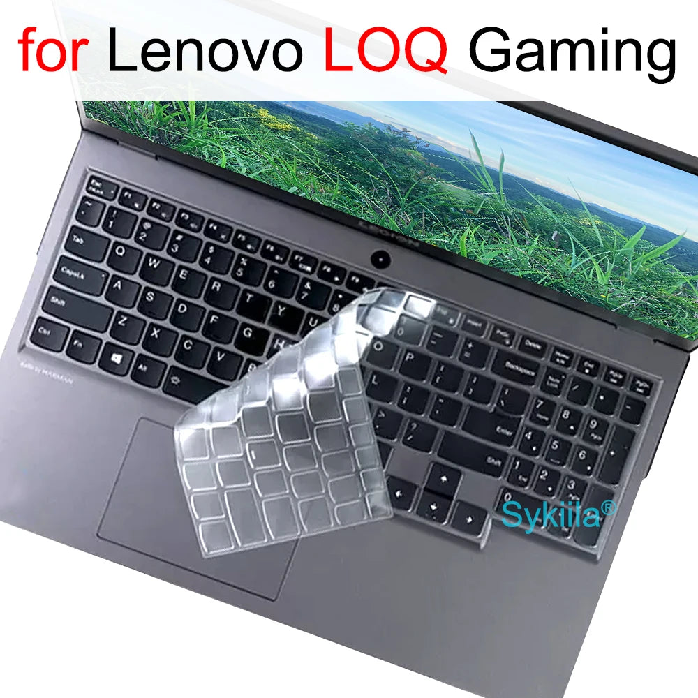 Keyboard Cover for Lenovo LOQ Gaming 15 16 17 15AHP10 15IRX10 17IRX10 15ARP9 15IAX9 15AHP9 11 Silicone Protector Skin Case 15.6