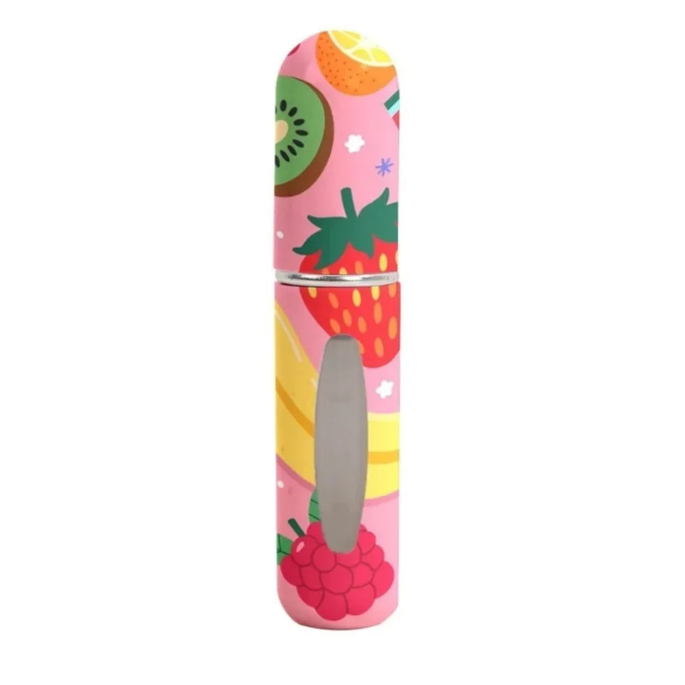 5ml Mini Perfume Bottle Essential Oil Alcohol Spray Atomizer Bottle Spray Rotating Bottle Refillable Empty Cosmetic Containers