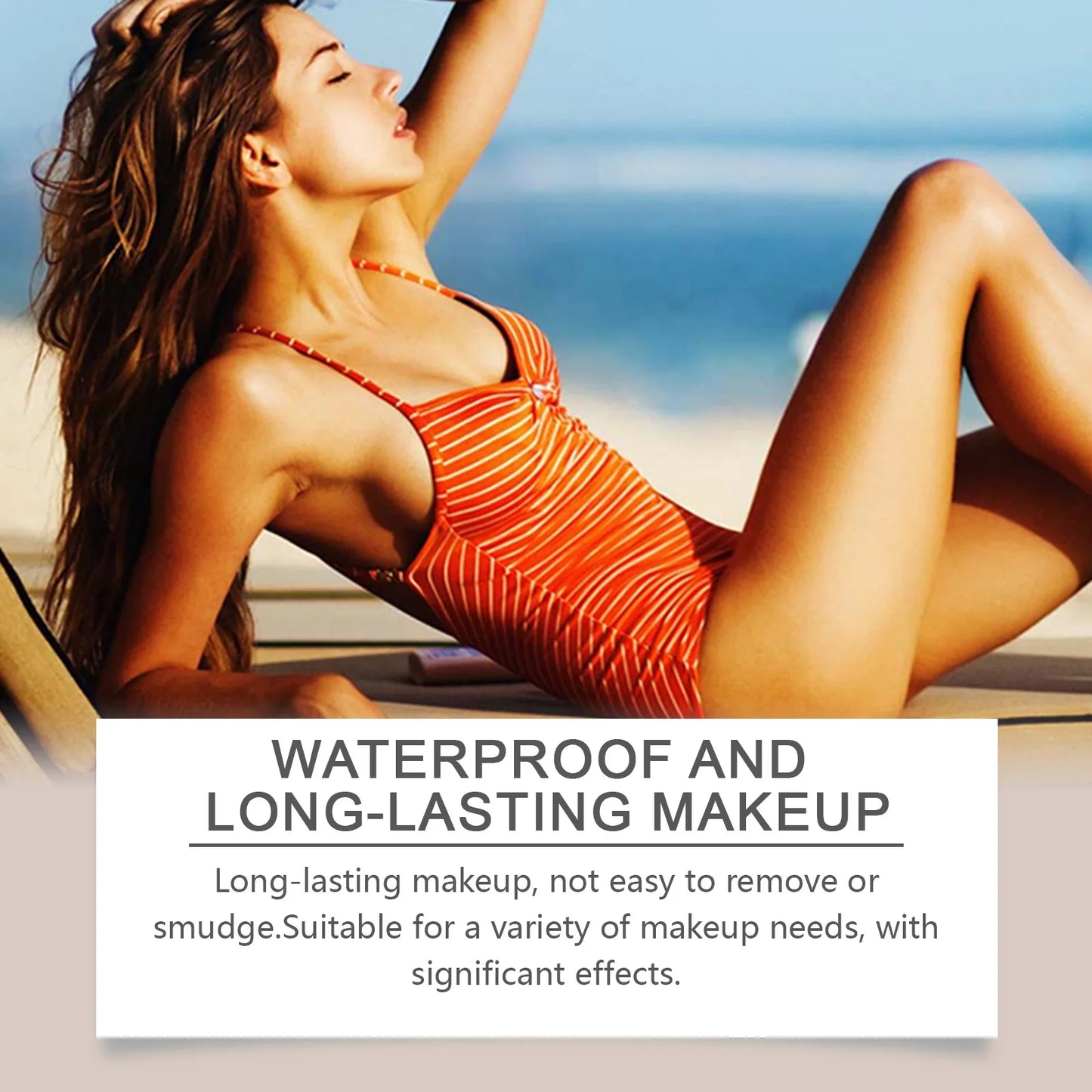 Leg Makeup Body Lotion Long-Lasting Waterproof Anti-Transfer Concealer Even Skin Tone Wheat Tan Brown Liquid Bronze Foundation