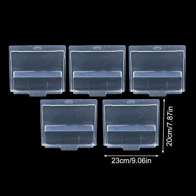 Clear Plastic Car Toy Display Case Hotwheels Protective Shell Boulevard Team Transport Model Card Storage Display Box Showcase