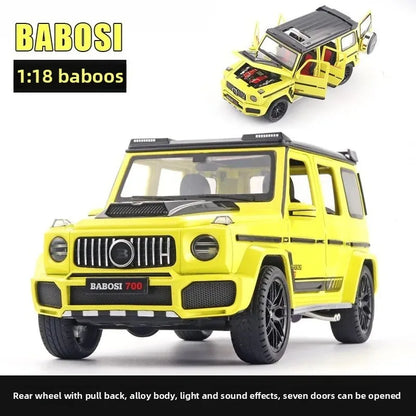 1:18 Scale Luxury Alloy Car Model Fashionable Collectible Vehicle Decoration Blind Box Non-Remote Control Toy from Mainland Chin