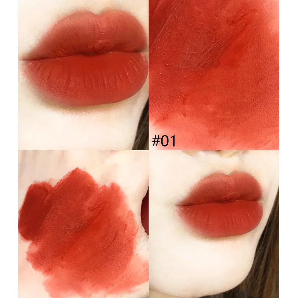 New Milk Tube Mirror Lip Glaze Water Light Glass Lip Gloss Pink Bean Paste Mirror Lipstick Moisturizing Sexy Red Lip Tint Makeup