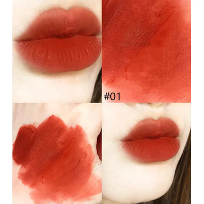 New Milk Tube Mirror Lip Glaze Water Light Glass Lip Gloss Pink Bean Paste Mirror Lipstick Moisturizing Sexy Red Lip Tint Makeup