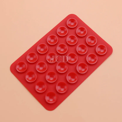 Silicone Suction Pad Back Sticker Suction Cup Phone Holder Silicone Cup Mat Smartphone Wall Stand Fixed For Glass Ceramic Tiles