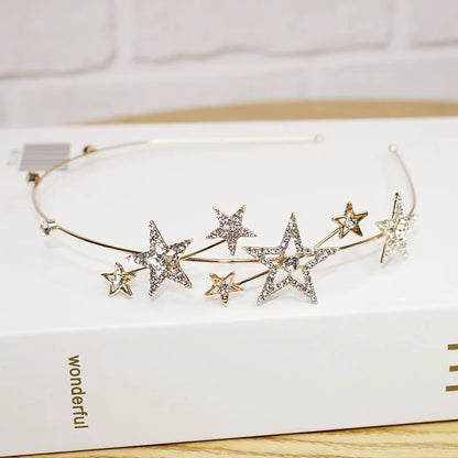 2024 New Fashion Multiple Styles Luxurious All-match Rhinestones Hairbands Headband  for Women Girl Hair Accessories Headwear