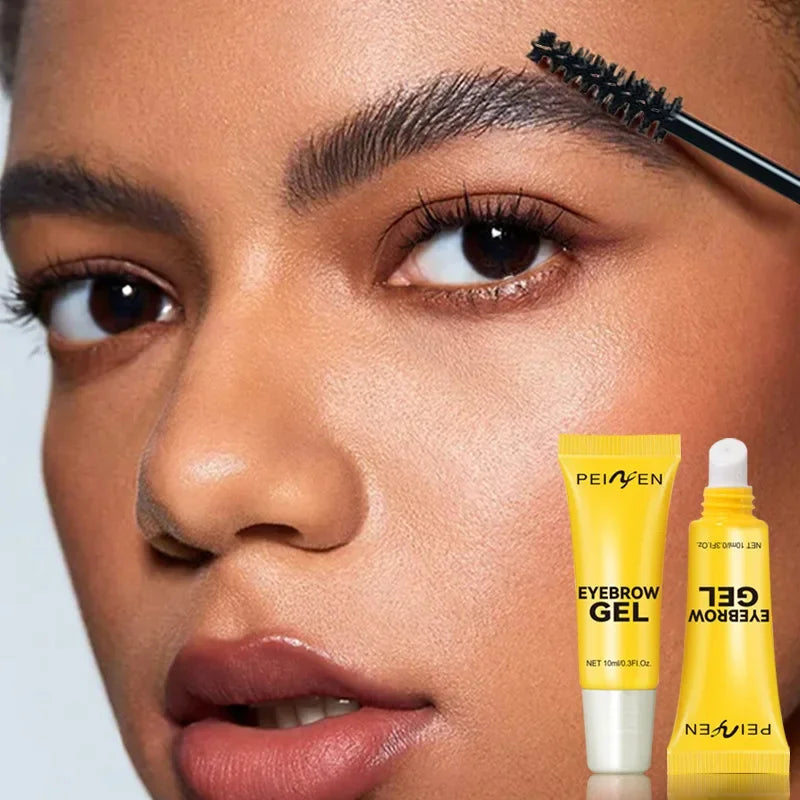 Eyebrow Gel Waterproof Transparent Quick Dry Eyebrow Long-lasting Eyebrow Shaping Gel Eyebrow Shaping Cream With Brush