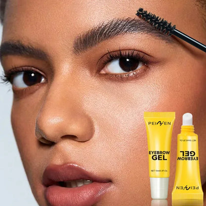 Eyebrow Gel Waterproof Transparent Quick Dry Eyebrow Long-lasting Eyebrow Shaping Gel Eyebrow Shaping Cream With Brush
