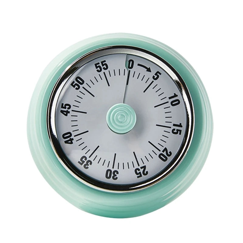 Mechanical Visual Timer Small Magnetic Kitchen Countdown Timer with Loud Alarm for Kids and Adults Baking Cooking F21 22