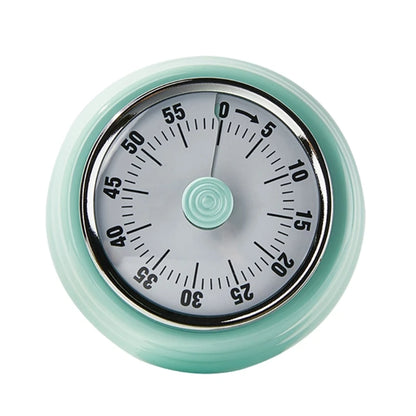 Mechanical Visual Timer Small Magnetic Kitchen Countdown Timer with Loud Alarm for Kids and Adults Baking Cooking F21 22