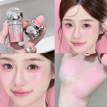 Liquid Blusher Contracts Cheek Face Blush Makeup Waterproof Long-Lasting BrighteningHydrating Liquid Blush Beauty Makeup Tools