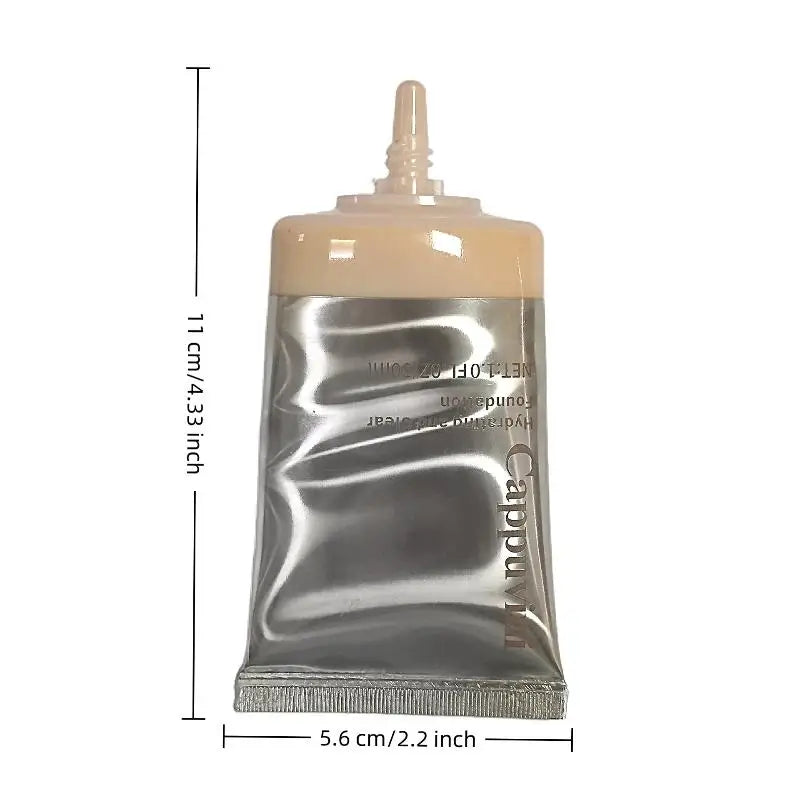 Cappuvini Hydrating Liquid Foundation Blemish Coverage With Skin-Blending Texture Radiant Lightweight Smooth Makeup BaseNew