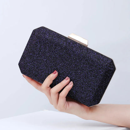 Light Blue Bag Bling Wedding Luxury Designer Handbag Clutch Purse for Women Unique PU High Quality Cross Body Over Shoulder Bag