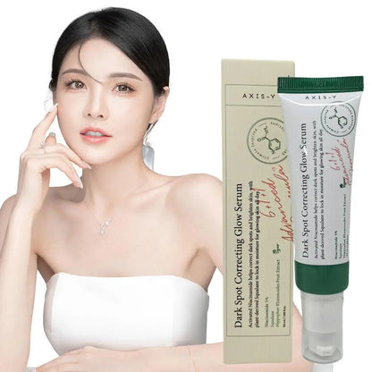 AXIS-Y Dark Spot Correcting Glow Serum Lightens Pigmentation Spots Facial Dark Spots Remover 5% Niacinamide Essence Skin Care