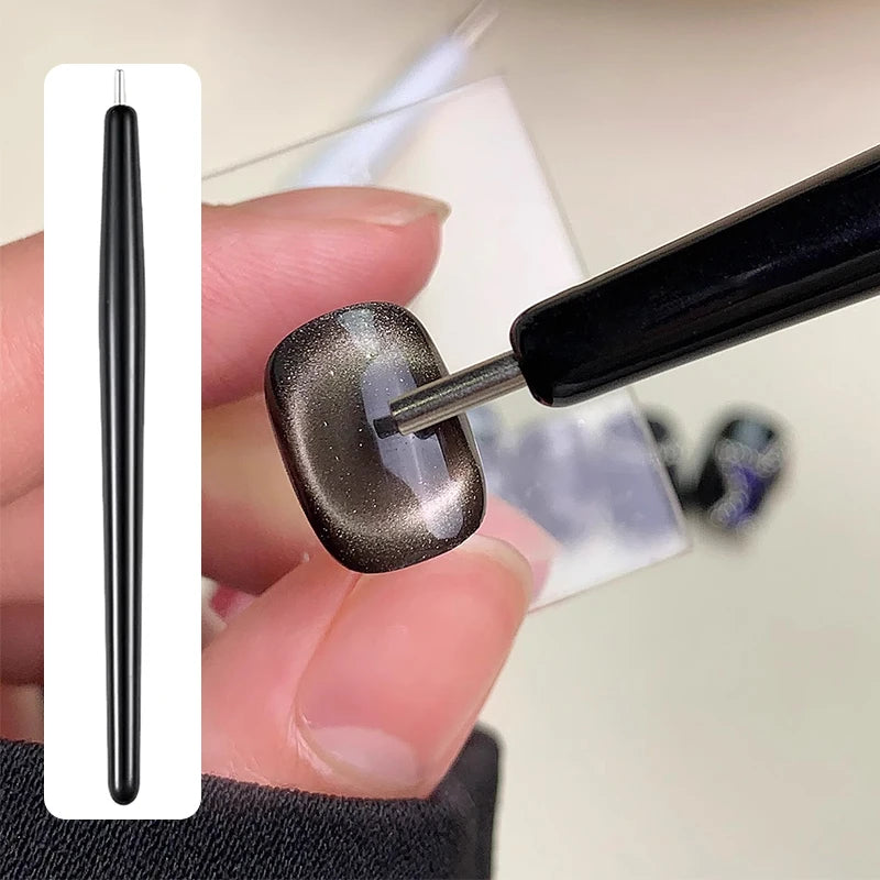 Double-Ended Magnet Rod for Cat UV Gel Varnish with Nails Art Decoration Fashion Nail Magnet Tools for Manicure Design Tools