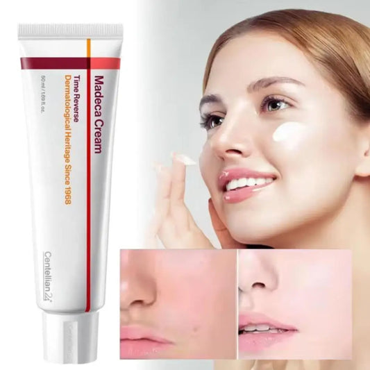Madeca Time Reverse Cream 50ml Korean Anti-Aging Face Moisturizer with Centella Asiatica Reduces Wrinkles Firms Hydrates