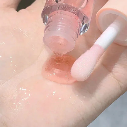 Make Up Korean Beauty Cosmetics Lip Ink Gloss Lips Moisturizer Jelly Lipstick Bright Oil Moisturizing Balm Big Lip Brush