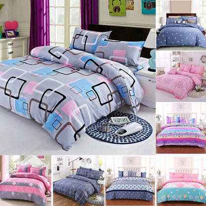 Multi-size Sheet Duvet Cover Pillowcase  Home Textile Bedding Single Piece Bedding Single Person Double Quilt Cover
