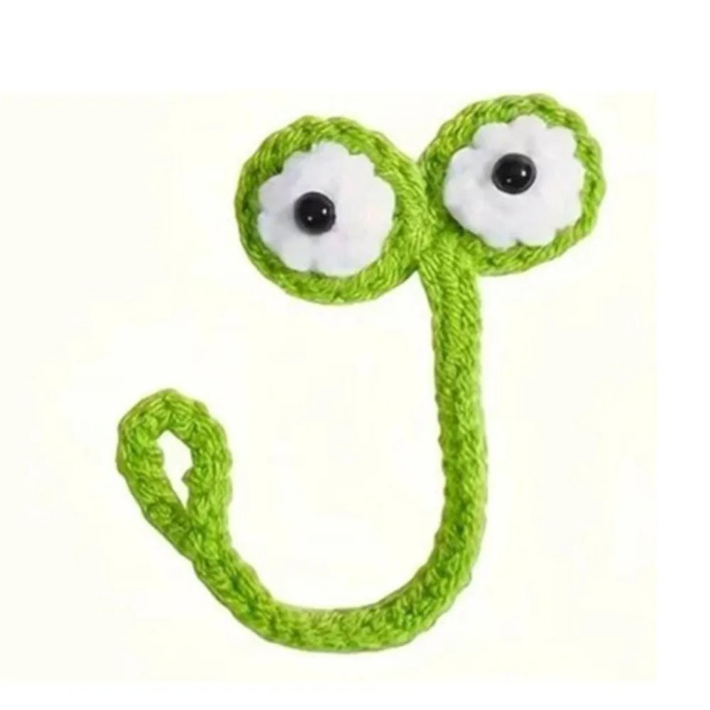 Multifunctional Hand-Knitted Crochet Leaf Sprout Versatile Crochet Leaf Bud Headphone Decor Cute Decor Cable Tie