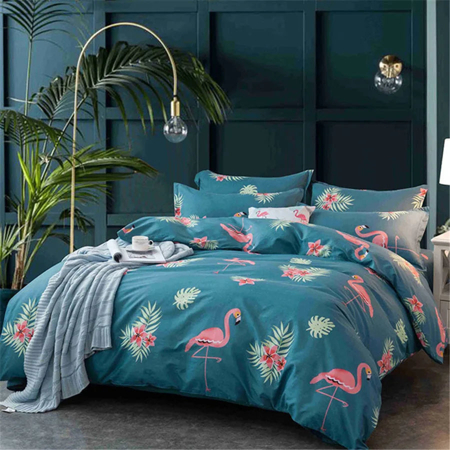 Multi-size Sheet Duvet Cover Pillowcase  Home Textile Bedding Single Piece Bedding Single Person Double Quilt Cover