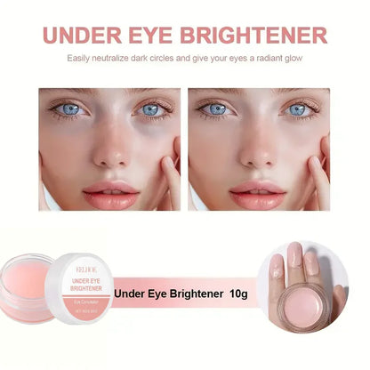 Hydrating Eye Brightening Concealer&Contour Cream-Full Coverage,Long Lasting,Correcting Eye Concealer for a Perfect Look Makeup