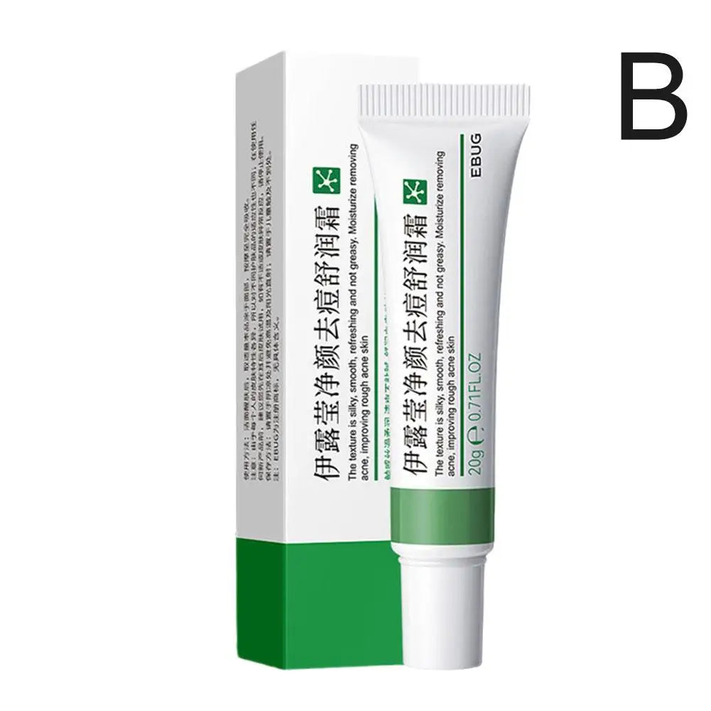 EBUG Skin Care Duo - 20g Whitening Dark Spot Cream + 20g Acne Removal Cream Hydrating Brightening Soothing Facial Care Set
