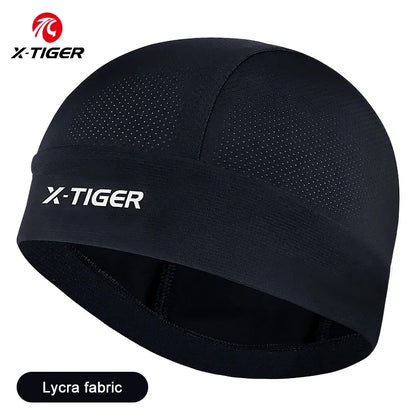X-TIGER Summer Sun Protection Cap Cycling Cap Sports Arm Cover Protection Sleeve Cycling Sun Protection Combination Pack