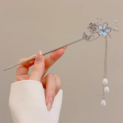 Fashion Chinese Style Hair Stick Hair Needle Moonstone Jewelry Suitable Daily Party Wear Women's Romantic Hair Clip Accessories