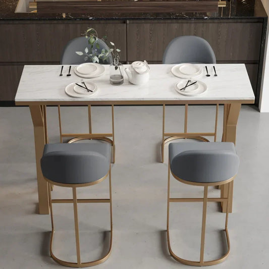 Kitchen High Designer Wall Table Italian Counter Bar Dinning Drinks Home Restaurant Mesa Alta De Bar Cocina Tables Furniture