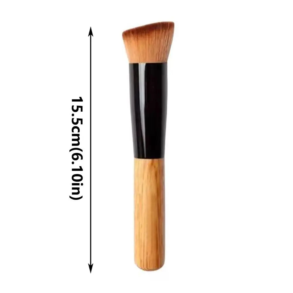 Portable Angled Makeup Brushes Flat Top Multifunctional Concealer Makeup Brushes Professional Soft Cosmetic Makeup Tool