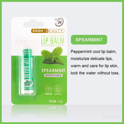 Fresh Fruit Lip Balm Lip Oil Moisturizing Clear Transparent Lipstick Long Lasting Hydrating Lipgloss Cosmetic Lip Gloss Base Gel