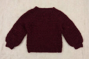 Maroon Baby Sweater