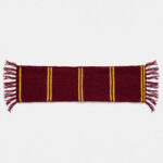 Maroon & Gold Striped Scarf