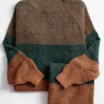 Men's Color-Block Waffle-Knit Sweater