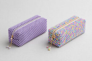 Beaded Pencil Cases / Pouches (Set of 2)
